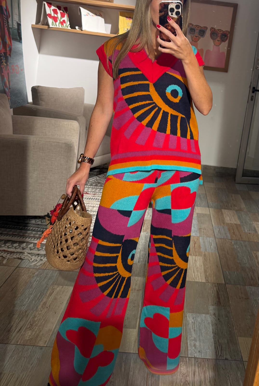 Set Estampado Colorido S
